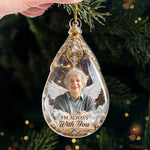 Custom Photo Memorial Angel Christmas Gifts - Personalized Ornament