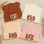 Custom Name Puppy New Best Friend Gifts for Baby - Personalized Baby Beanie and Mittens Set