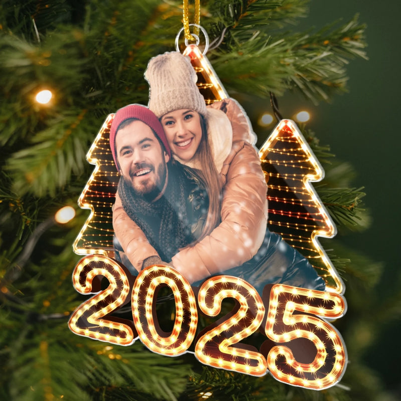 Custom Photo Family Christmas Gifts - Personalized Ornament