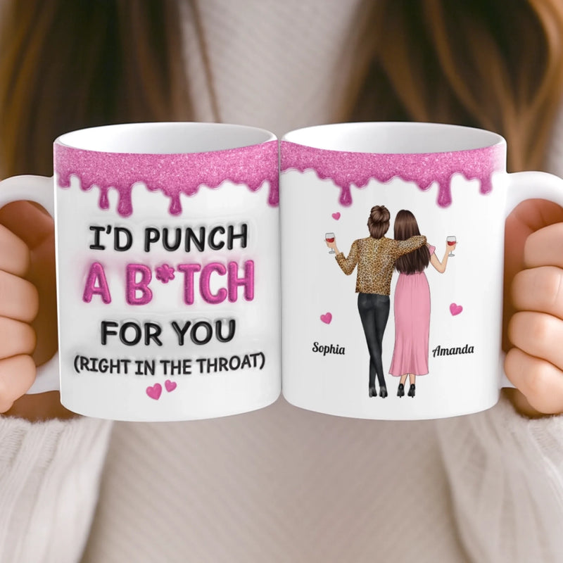 Custom Name Funny Friendship Gifts for Women - Personalized Mugs