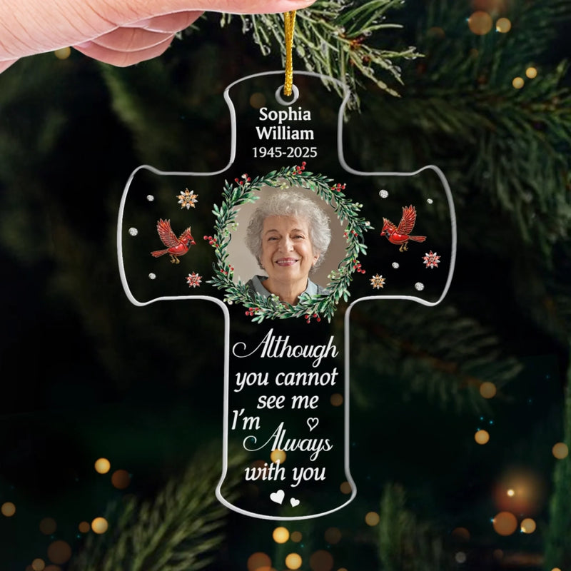 Custom Photo Memorial Christmas Gifts - Personalized Ornament