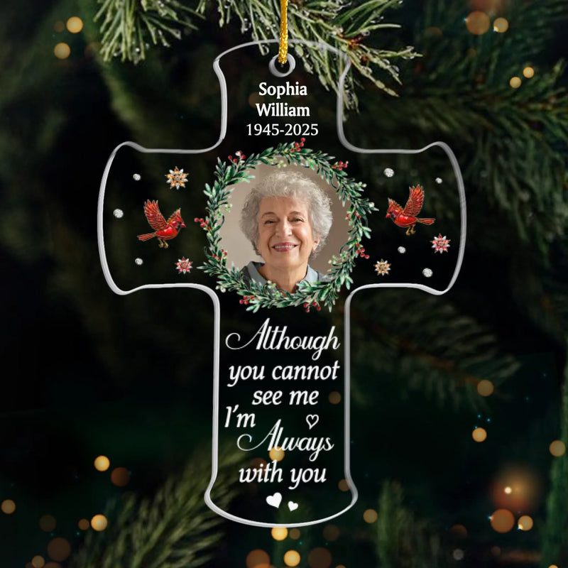 Custom Photo Memorial Christmas Gifts - Personalized Ornament