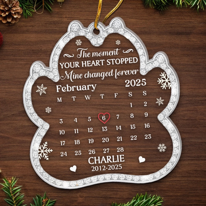 Custom Name Pet Memorial Gifts - Personalized Ornament