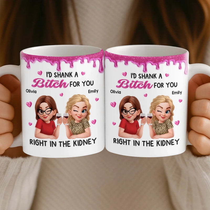 Custom Funny Best Friend Gifts for Women - Personalized Mugs
