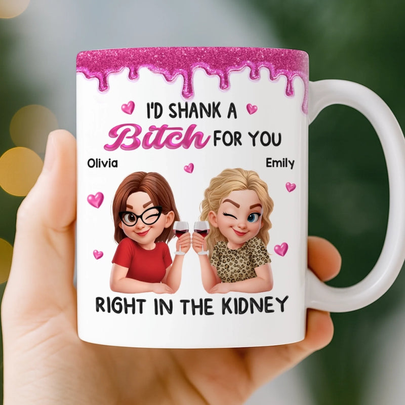 Custom Funny Best Friend Gifts for Women - Personalized Mugs