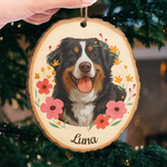 Custom Pet Name Christmas Gifts for Pet Lovers - Personalized Ornament