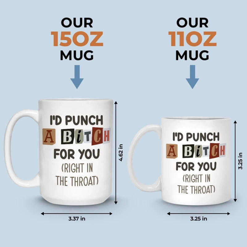 Custom Funny Best Friend Gifts for Women - Personalized Mugs