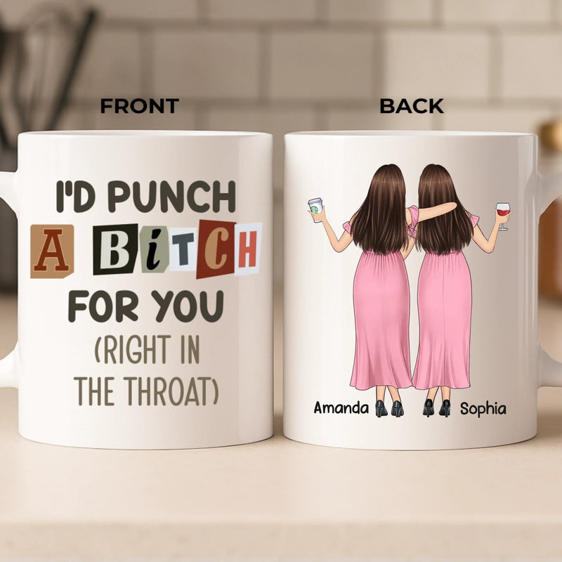 Custom Funny Best Friend Gifts for Women - Personalized Mugs