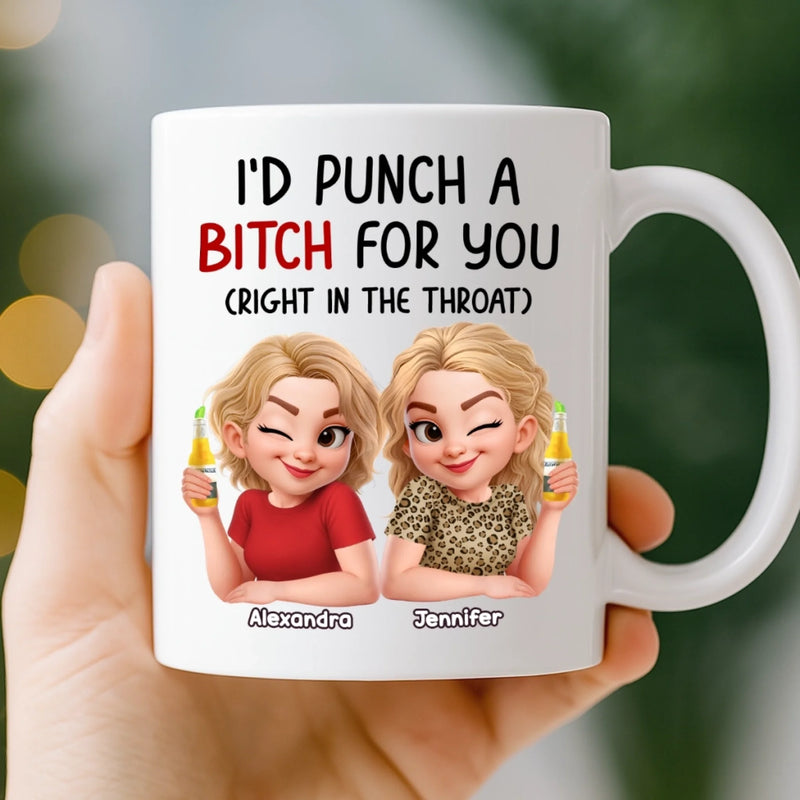 Custom Name Funny Best Friend Gifts for Women - Personalized Mugs