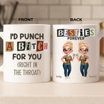 Custom Name Funny Bestie Gifts for Women - Personalized Mugs