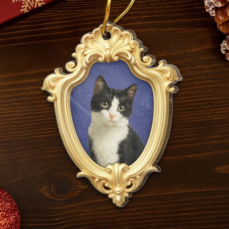 Custom Pet Photo Christmas Gifts - Personalized Ornament