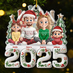Custom Name Christmas Family Gifts - Personalized Ornament