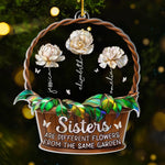 Custom Name Sister Gifts - Personalized Ornament