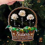 Custom Name Sister Gifts - Personalized Ornament