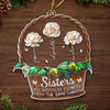 Custom Acrylic Ornament - Personalized Best Friend Christmas Birthday Gifts For Women, Besties, Sisters, BFF - Forever My Favorite People