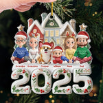 Custom Name Christmas Family Gifts - Personalized Ornament