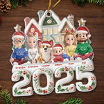 Custom Name Christmas Family Gifts - Personalized Ornament