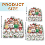 Custom Name Christmas Family Gifts - Personalized Ornament