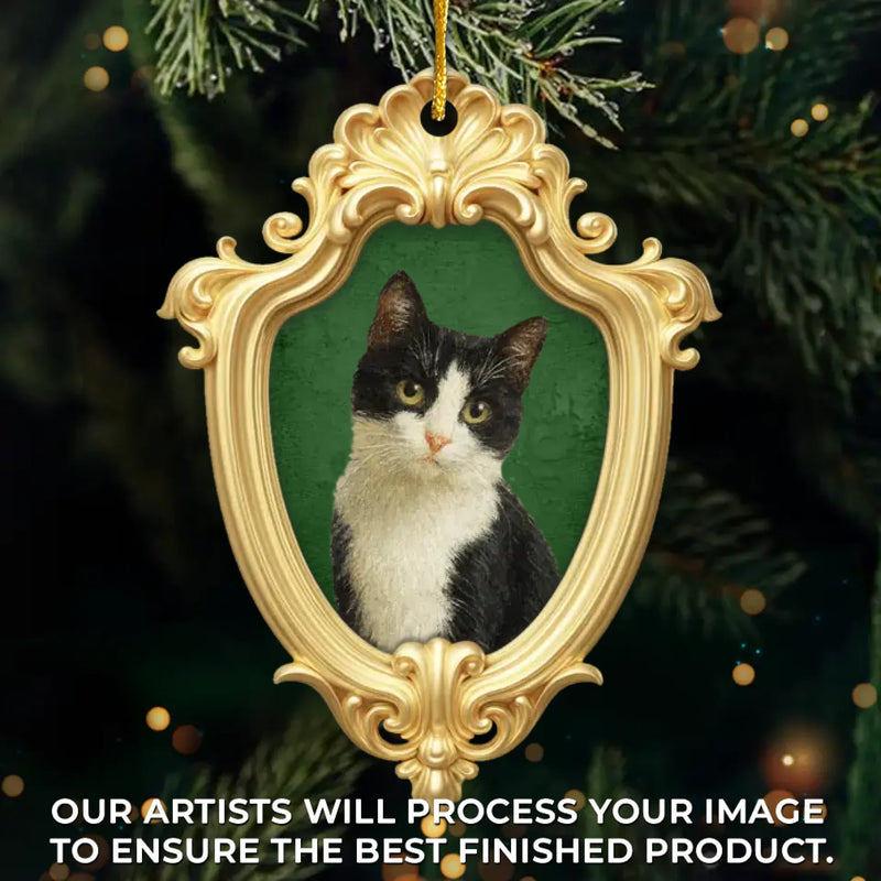 Custom Pet Photo Christmas Gifts - Personalized Ornament