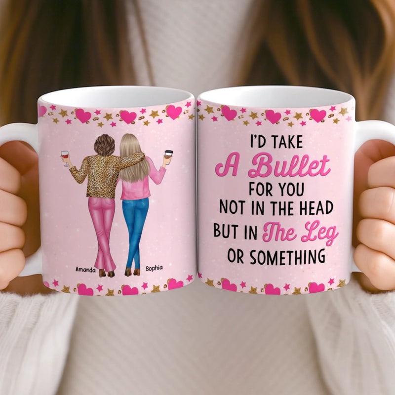 Custom Mug - Personalized Best Friend Birthday Gifts For Women, Besties, Sisters, BFF - Always Better Together