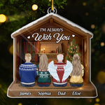 Custom Name Memorial Christmas Family Gifts - Personalized Ornament