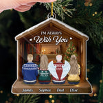 Custom Name Memorial Christmas Family Gifts - Personalized Ornament