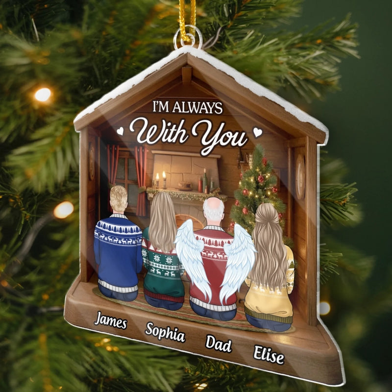 Custom Name Memorial Christmas Family Gifts - Personalized Ornament