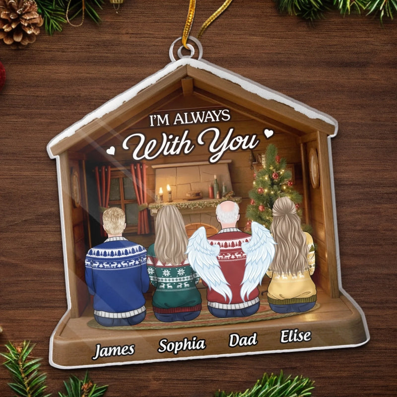 Custom Name Memorial Christmas Family Gifts - Personalized Ornament