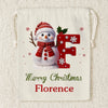 Custom Snowman Favor Bag - Personalized Christmas Birthday Gifts For Kids - Tiny Hands Big Smiles