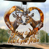Custom Acrylic Car Ornament - Personalized - Anniversary Christmas Wedding Gifts For Husband And Wife, Him And Her - Together, We’re Unstoppable