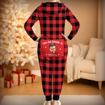 Custom Photo Funny Christmas Gifts for Adults - Personalized Flap Back Onesie