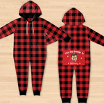 Custom Photo Funny Christmas Gifts for Adults - Personalized Flap Back Onesie