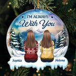 Custom Name Angel Memorial Christmas Gifts for Family - Personalized Ornament