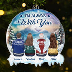 Custom Name Angel Memorial Christmas Gifts for Family - Personalized Ornament