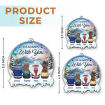 Custom Name Angel Memorial Christmas Gifts for Family - Personalized Ornament