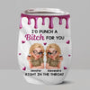 Custom Wine Tumbler - Personalized Best Friend Birthday Gifts For Women, Besties, Sisters, BFF - My Ride Or Die Since Day One