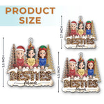 Custom Name Christmas Besties Gifts - Personalized Ornament
