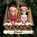 Custom Name Christmas Besties Gifts - Personalized Ornament