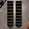 Custom Crew Socks - Personalized Christmas Birthday Gifts For Women, Men - Movie Time, Holiday Edition