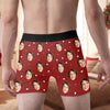 Custom Photo Boxer Briefs, Men's Boxers - Personalized Anniversary Christmas Wedding Gifts For Husband And Wife, Him And Her - Unwrap With Love