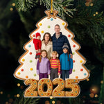 Custom Photo Christmas Family Gifts - Personalized Ornament
