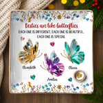 Custom Name Butterfly Bestie Gifts - Personalized Full-print Jewelry Dish