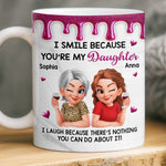Custom Name Mother Daughter Gifts - Personalized Mugs