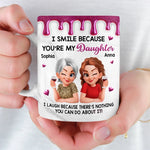 Custom Name Mother Daughter Gifts - Personalized Mugs