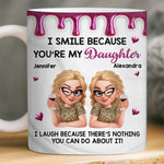 Custom Name Mother Daughter Gifts - Personalized Mugs