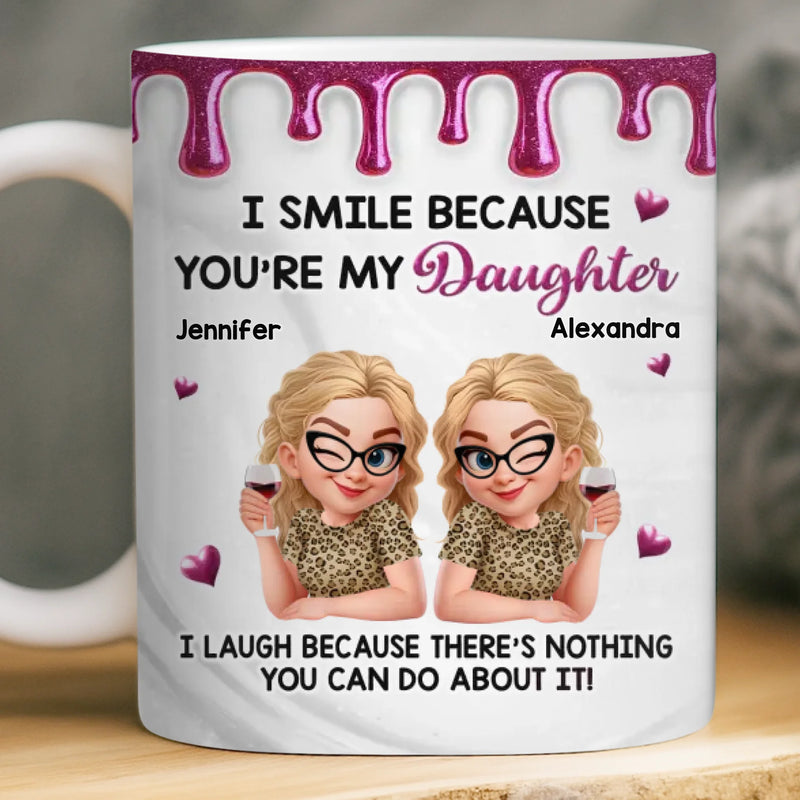 Custom Name Mother Daughter Gifts - Personalized Mugs