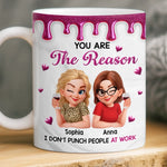 Custom Name Funny Best Friend Gifts for Women - Personalized Mugs