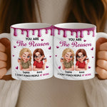 Custom Name Funny Best Friend Gifts for Women - Personalized Mugs