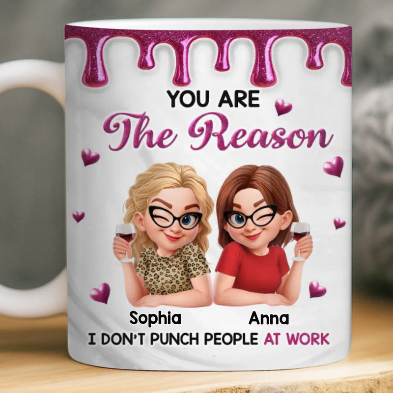 Custom Name Funny Best Friend Gifts for Women - Personalized Mugs