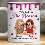 Custom Name Funny Best Friend Gifts for Women - Personalized Mugs